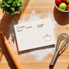 Fiche recette à imprimer pour organiser ses repas