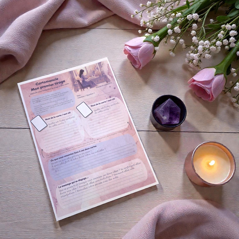 Tirage à deux cartes : méthode simple pour débuter avec un oracle