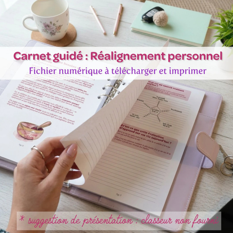 Carnet guidé numérique à imprimer