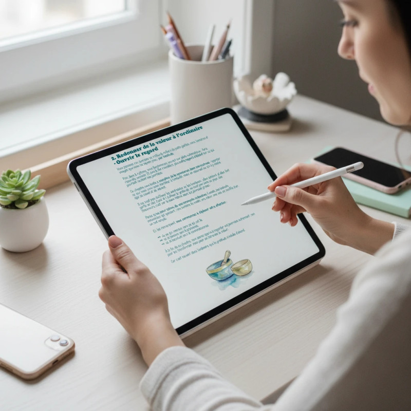 A imprimer ou sur tablette