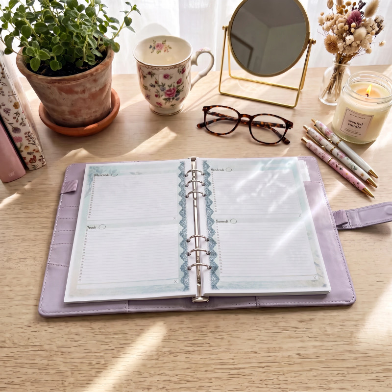 Format 2 pages par jour