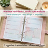 Planner non daté imprimable à vie
