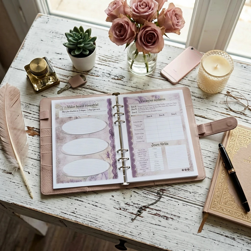 Vision board trimestriel