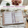 Planner fleuri Les Roses du Poète