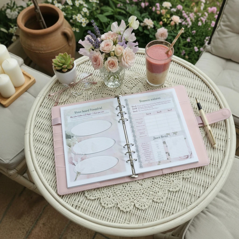 Plan des objectifs : annuel + trimestriel + mensuel