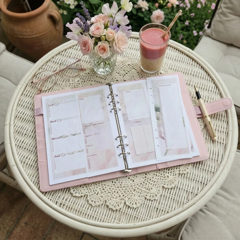 Inserts organisation pour la semaine étendue