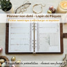 Planner non daté Lapin de Pâques
