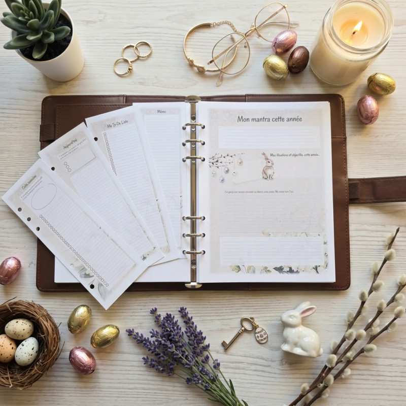 Vision board annuel et todo listes