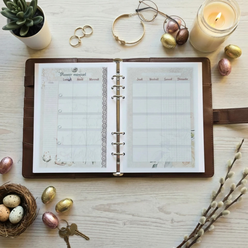Planning mensuel