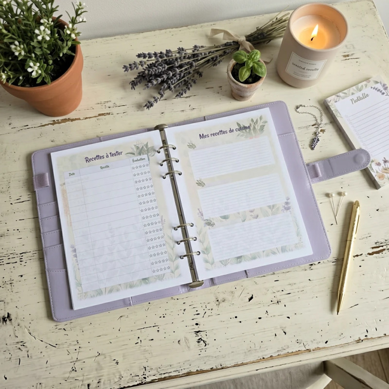 Recettes et organisation des repas