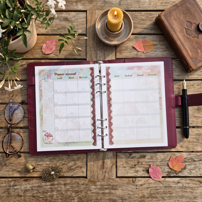 Planning mensuel
