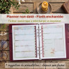 Planner non daté forêt enchantée