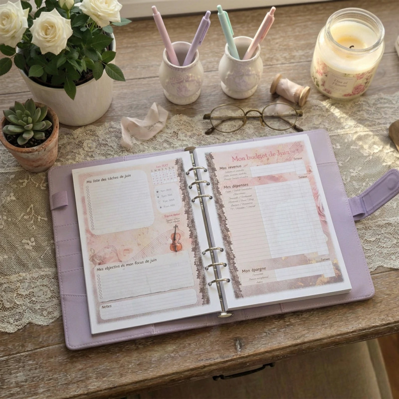 Page objectifs et budget