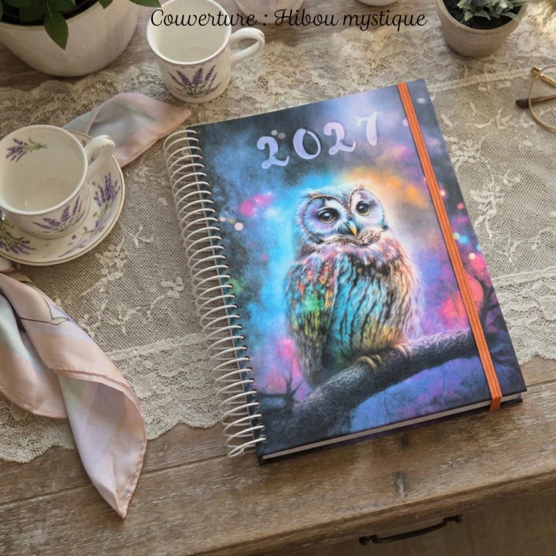 Couverture : hibou mystique