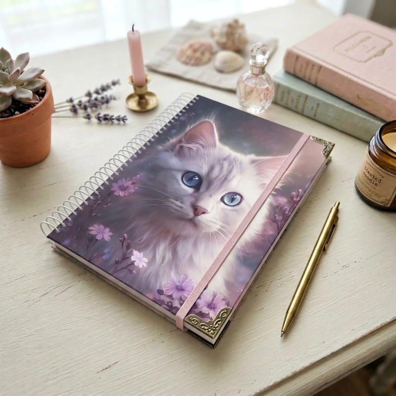 Couverture : le chat au jardin