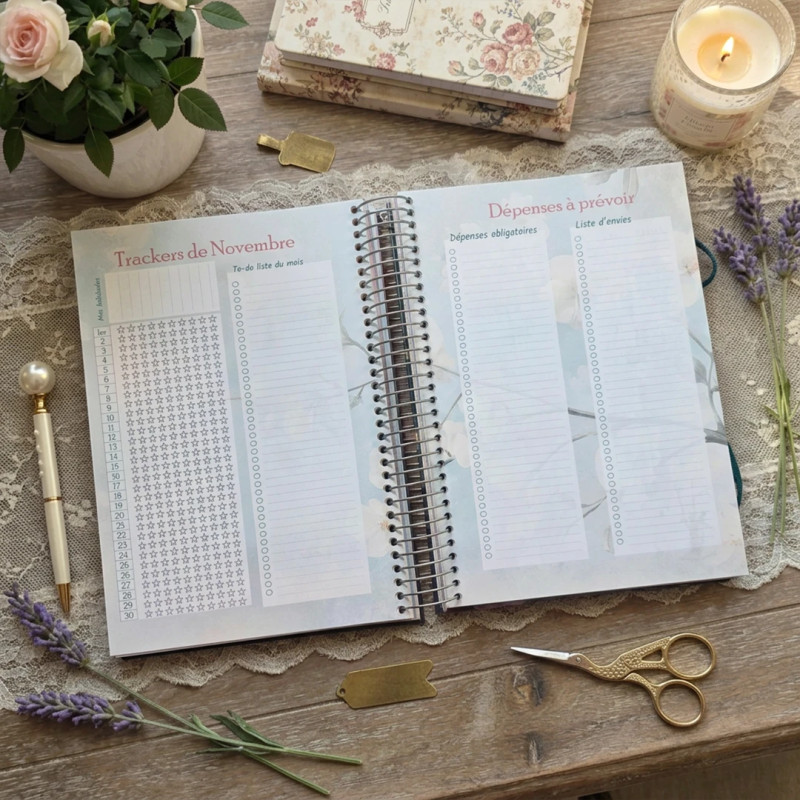 Trackers et listes mensuels