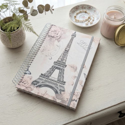 Modèle Paris + couverture rigide + élastique