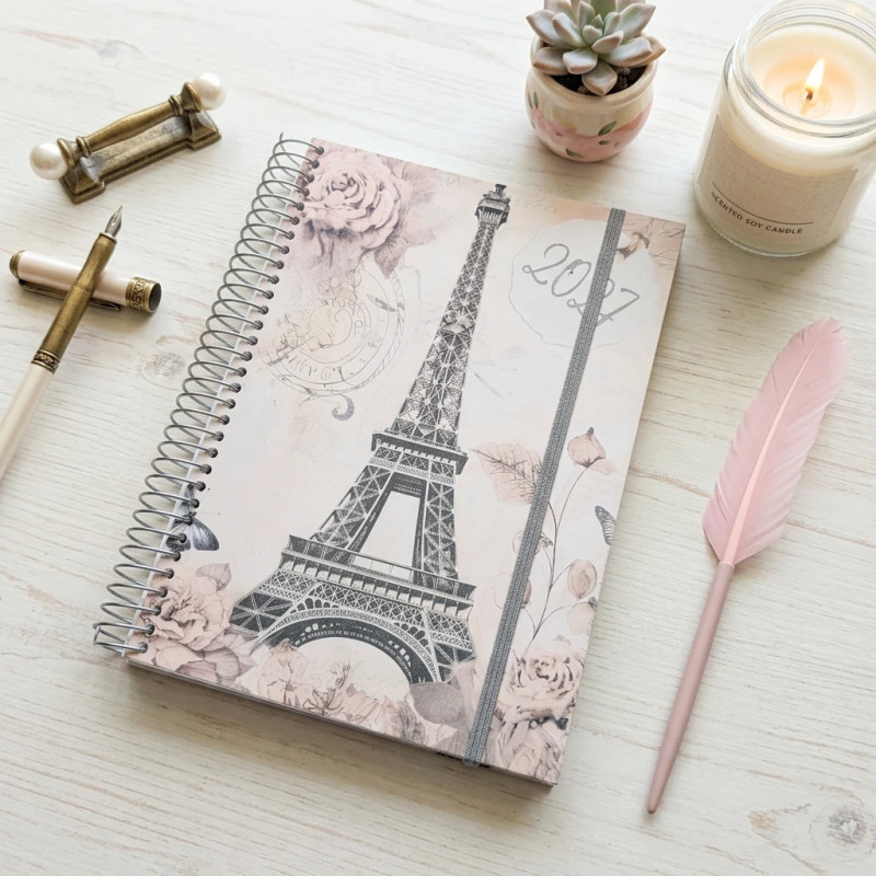 Modèle Paris + couverture souple + élastique
