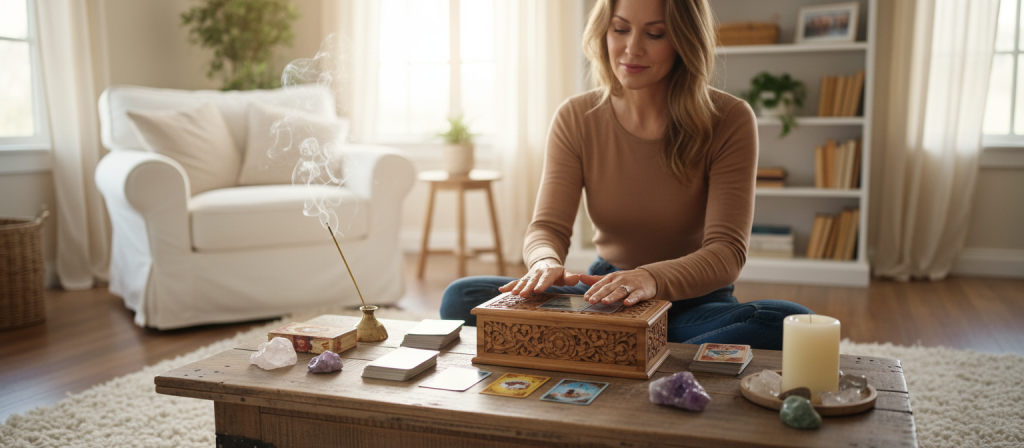 Cartes oracles et rituels de protection