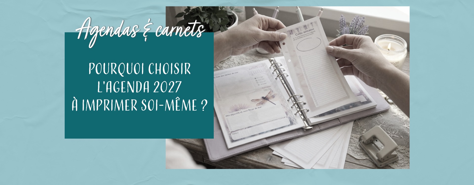 Un agenda à imprimer soi-même quels avantages ?