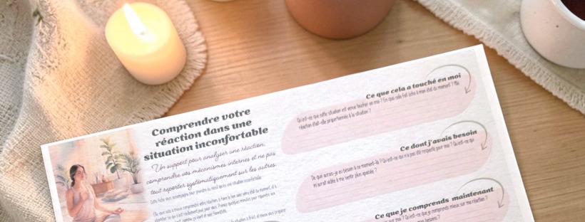 Comprendre ses réactions dans une situation inconfortable