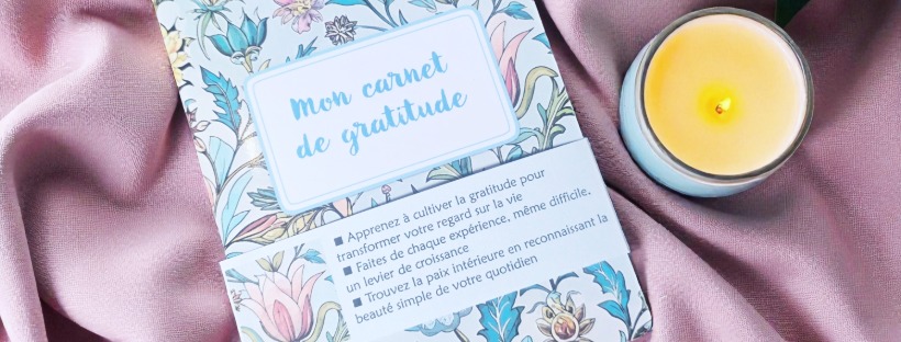 Carnet guidé de gratitude pour changer votre regard